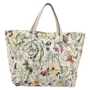 GUCCI Flora Tote Bag Canvas Multicolor 282439 Auth 197013A-2
