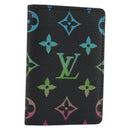 LOUIS VUITTON Iridescent Gradient Organizer De Poch Black M14134 Auth 197016SAM-1
