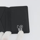 LOUIS VUITTON Iridescent Gradient Organizer De Poch Black M14134 Auth 197016SAM-17