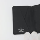 LOUIS VUITTON Iridescent Gradient Organizer De Poch Black M14134 Auth 197016SAM-18