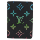 LOUIS VUITTON Iridescent Gradient Organizer De Poch Black M14134 Auth 197016SAM-13