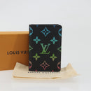 LOUIS VUITTON Iridescent Gradient Organizer De Poch Black M14134 Auth 197016SAM-12