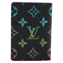 LOUIS VUITTON Iridescent Gradient Organizer De Poch Black M14134 Auth 197016SAM-2