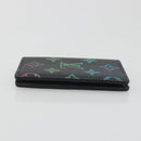 LOUIS VUITTON Iridescent Gradient Organizer De Poch Black M14134 Auth 197016SAM-3