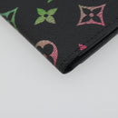LOUIS VUITTON Iridescent Gradient Organizer De Poch Black M14134 Auth 197016SAM-14