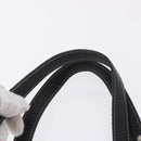PRADA Tote Bag Canvas Beige Silver Auth 197022A-8