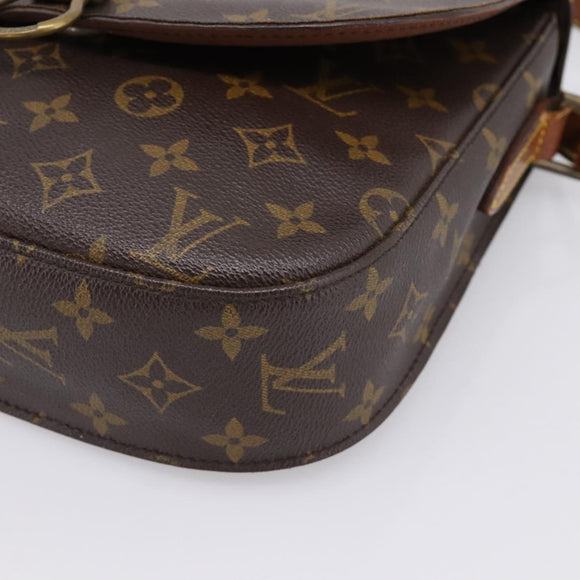 LOUIS VUITTON Monogram Saint Cloud GM Shoulder Bag M51242 LV Auth 197023