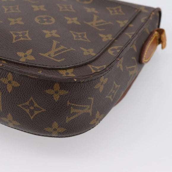 LOUIS VUITTON Monogram Saint Cloud GM Shoulder Bag M51242 LV Auth 197023