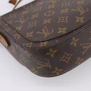 LOUIS VUITTON Monogram Saint Cloud GM Shoulder Bag M51242 LV Auth 197023-18