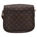 LOUIS VUITTON Monogram Saint Cloud GM Shoulder Bag M51242 LV Auth 197023-2