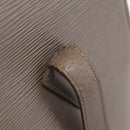 LOUIS VUITTON Epi Lussac Shoulder Bag Gray Pepper M5228C LV Auth 197024-10