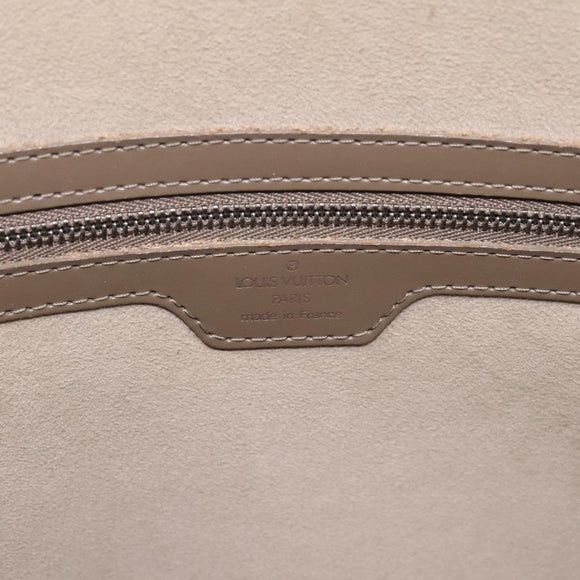 LOUIS VUITTON Epi Lussac Shoulder Bag Gray Pepper M5228C LV Auth 197024