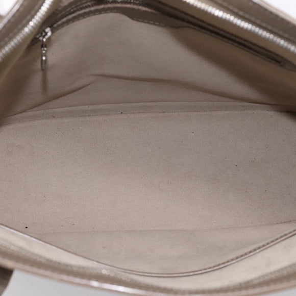 LOUIS VUITTON Epi Lussac Shoulder Bag Gray Pepper M5228C LV Auth 197024