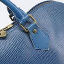LOUIS VUITTON Epi Alma Hand Bag Toledo Blue M52145 LV Auth 197025-16