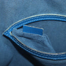 LOUIS VUITTON Epi Alma Hand Bag Toledo Blue M52145 LV Auth 197025-22