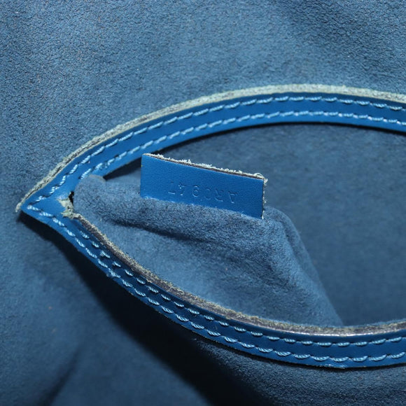 LOUIS VUITTON Epi Alma Hand Bag Toledo Blue M52145 LV Auth 197025