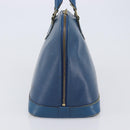 LOUIS VUITTON Epi Alma Hand Bag Toledo Blue M52145 LV Auth 197025-4