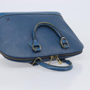 LOUIS VUITTON Epi Alma Hand Bag Toledo Blue M52145 LV Auth 197025-6