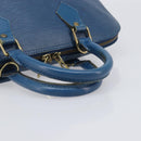 LOUIS VUITTON Epi Alma Hand Bag Toledo Blue M52145 LV Auth 197025-7