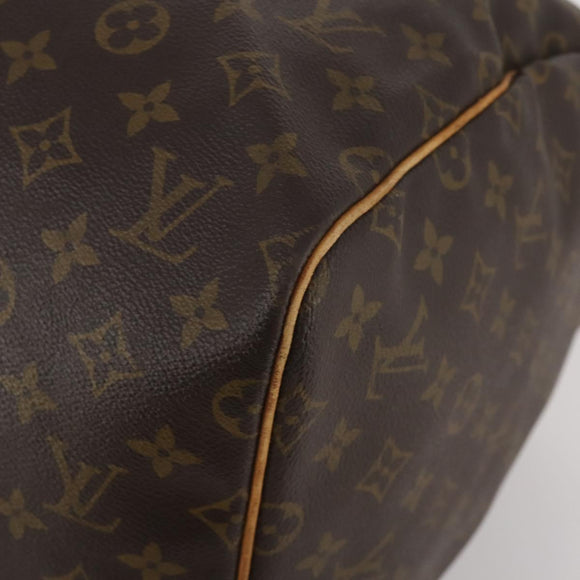 LOUIS VUITTON Monogram Keepall 55 Boston Bag M41424 LV Auth 197026