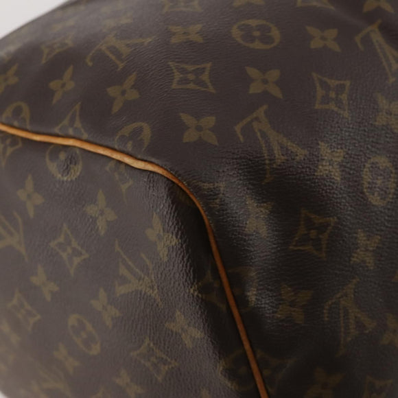 LOUIS VUITTON Monogram Keepall 55 Boston Bag M41424 LV Auth 197026
