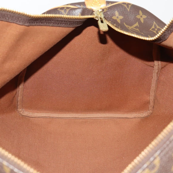 LOUIS VUITTON Monogram Keepall 55 Boston Bag M41424 LV Auth 197026