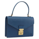 LOUIS VUITTON Epi Concorde Hand Bag Blue M52135 LV Auth 197029A-1