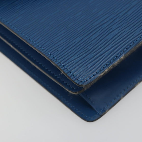 LOUIS VUITTON Epi Concorde Hand Bag Blue M52135 LV Auth 197029A