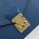 LOUIS VUITTON Epi Concorde Hand Bag Blue M52135 LV Auth 197029A-18
