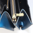 LOUIS VUITTON Epi Concorde Hand Bag Blue M52135 LV Auth 197029A-24