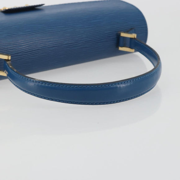 LOUIS VUITTON Epi Concorde Hand Bag Blue M52135 LV Auth 197029A