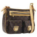 LOUIS VUITTON Monogram Hudson GM Shoulder Bag M40045 LV Auth 197032A-1