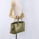LOUIS VUITTON Monogram Vernis Wilshire PM Bag Gris Art Deco M91627 Auth 197033-23