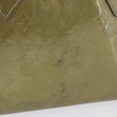 LOUIS VUITTON Monogram Vernis Wilshire PM Bag Gris Art Deco M91627 Auth 197033-3