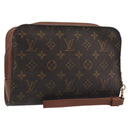LOUIS VUITTON Monogram Orsay Clutch Bag M51790 LV Auth 197034-1