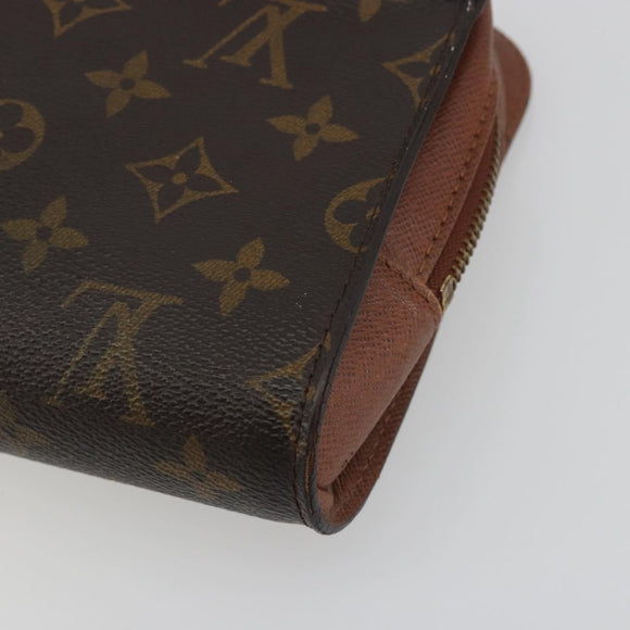 LOUIS VUITTON Monogram Orsay Clutch Bag M51790 LV Auth 197034