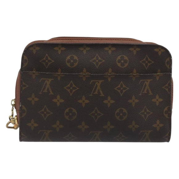 LOUIS VUITTON Monogram Orsay Clutch Bag M51790 LV Auth 197034