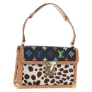 LOUIS VUITTON Monogram Multicolor Pochette Dalmatian Black M9282 Auth 197035SM-1