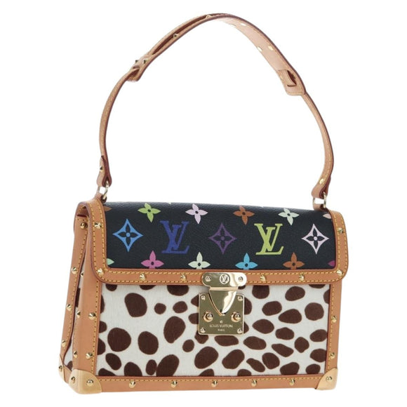 LOUIS VUITTON Monogram Multicolor Pochette Dalmatian Black M9282 Auth 197035SM