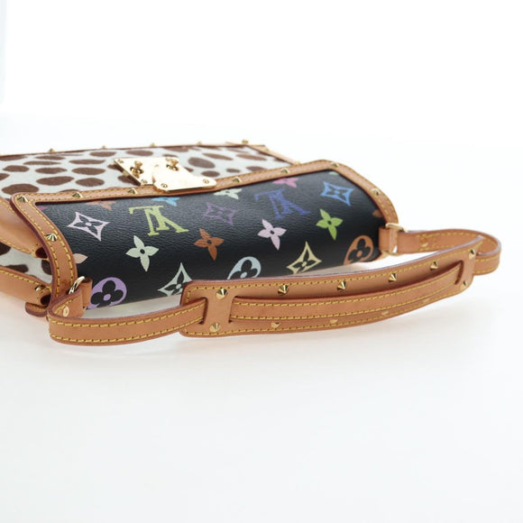LOUIS VUITTON Monogram Multicolor Pochette Dalmatian Black M9282 Auth 197035SM