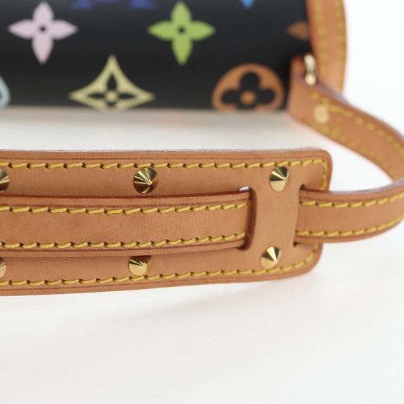 LOUIS VUITTON Monogram Multicolor Pochette Dalmatian Black M9282 Auth 197035SM