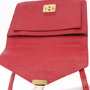 LOUIS VUITTON Epi Monceau 28 Hand Bag Red M40783 LV Auth 197039-20