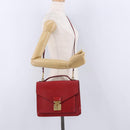 LOUIS VUITTON Epi Monceau 28 Hand Bag Red M40783 LV Auth 197039-27