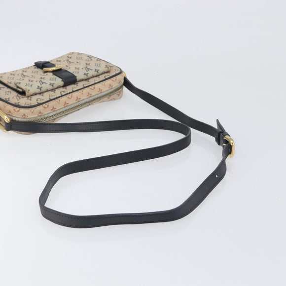LOUIS VUITTON Monogram Mini Juliet MM Shoulder Bag Navy M92217 LV Auth 197041