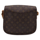 LOUIS VUITTON Monogram Saint Cloud GM Shoulder Bag M51242 LV Auth 197042-2