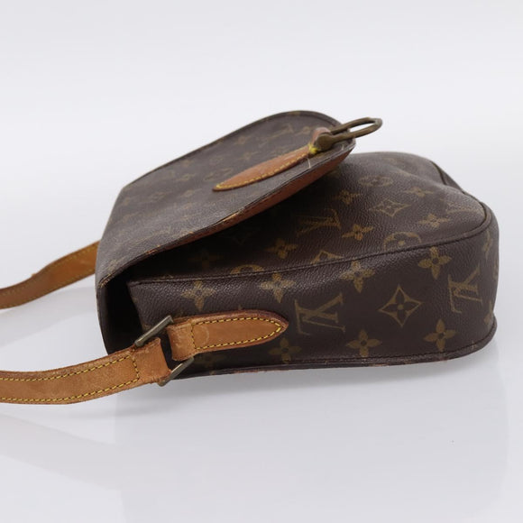 LOUIS VUITTON Monogram Saint Cloud GM Shoulder Bag M51242 LV Auth 197042