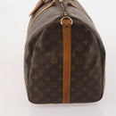 LOUIS VUITTON Monogram Keepall Bandouliere 50 Boston Bag M41416 LV Auth 197044-3