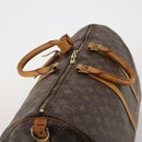 LOUIS VUITTON Monogram Keepall Bandouliere 50 Boston Bag M41416 LV Auth 197044-6