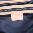 Christian Dior Trotter Canvas Romantic Chain Bag PVC Blue Silver Auth 197045SAM-16