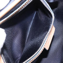 Christian Dior Trotter Canvas Romantic Chain Bag PVC Blue Silver Auth 197045SAM-21